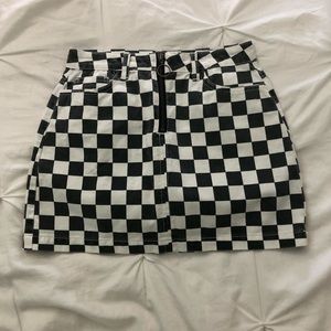Urban Outfitters Checkered Mini Skirt